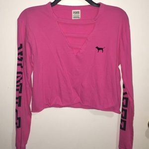 PINK crop top